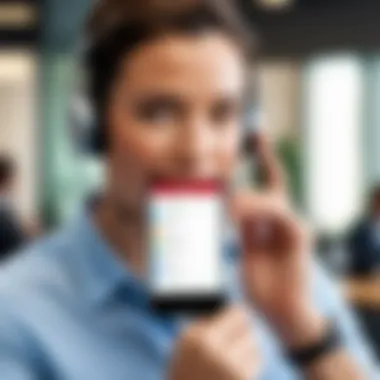 Exploring Customer Service Features in ADP Mobile App Overview of ADP mobile app interface showcasing customer service features