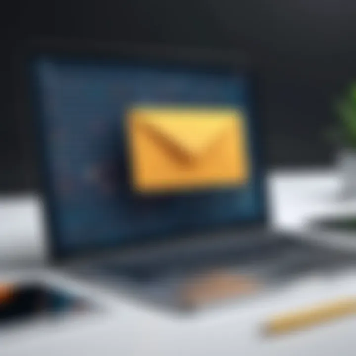 Visual representation of applications for businesses using email finder tools