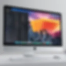 Illustration of Mac interface showcasing spam filter features