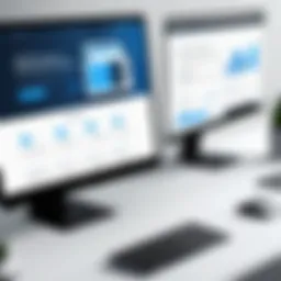 Screenshot of a recruitment agency homepage showcasing essential features