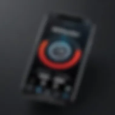 Bitdefender App Interface Bitdefender app interface on iPhone