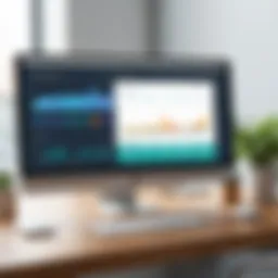 A sophisticated dashboard showcasing veterinary practice metrics and analytics.