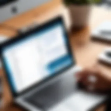 Organizing Tasks with a Digital Planner Person organizing tasks with a digital planner
