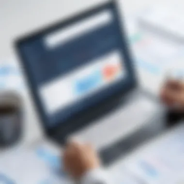 User Interface of Budgeting Application User interface of a popular budgeting application