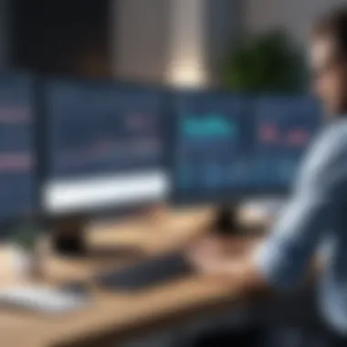 Analysis of Pricing Plans for Ledger Software Person reviewing ledger software pricing plans