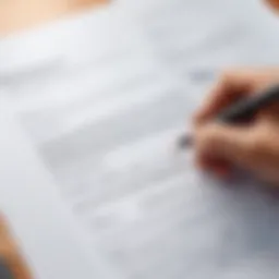 Digital signature on a document illustrating online signing