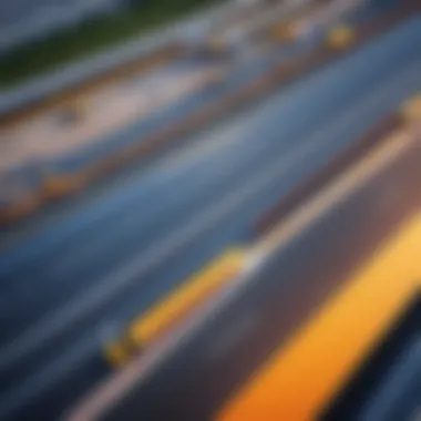 Innovative Project Management Tools for Road Construction Road construction software interface showcasing project management tools