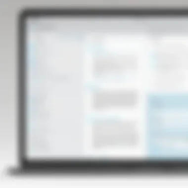 Intuitive User Interface of Counseling Notes Software User interface of counseling notes software showcasing intuitive design