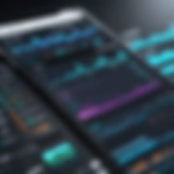 Screenshot of a stock portfolio tracking app interface