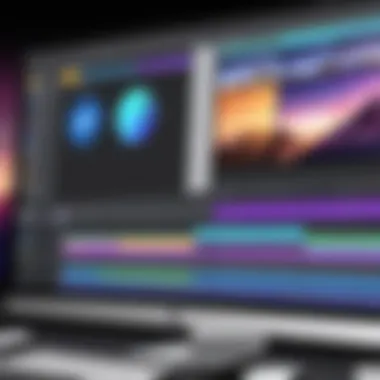 iMovie Editing Tools Overview Interface of iMovie showcasing editing tools