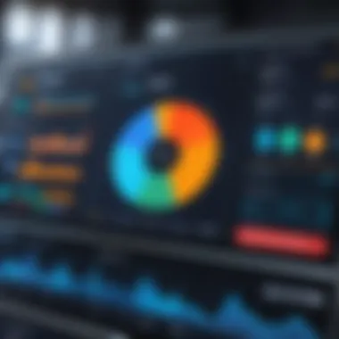 Email Communication Metrics Dashboard Data analytics dashboard for tracking email communication metrics.