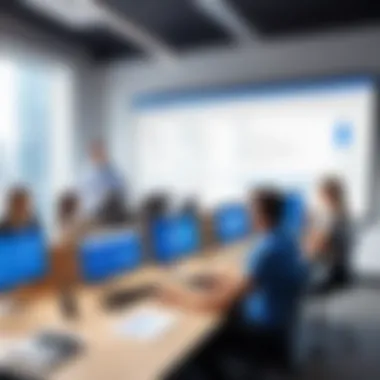 Enhancing Team Collaboration through Time Tracking An office setting with team collaboration using time tracking tools