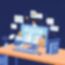 Illustration depicting Agile principles in action