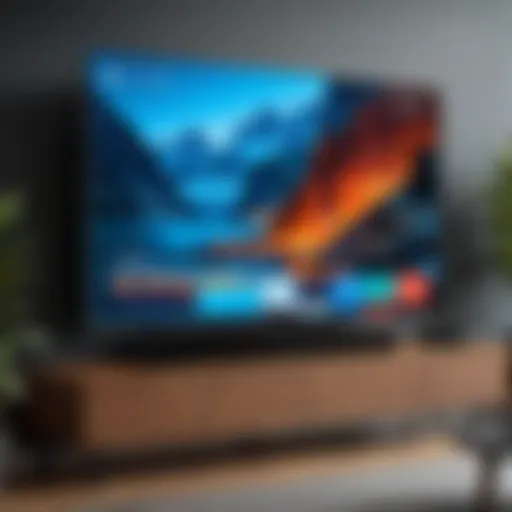 Digital signage display on a television using Firestick