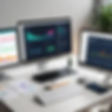 Screenshots of various loan amortization software tools