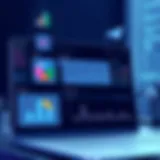 A sleek interface showcasing project management dashboard