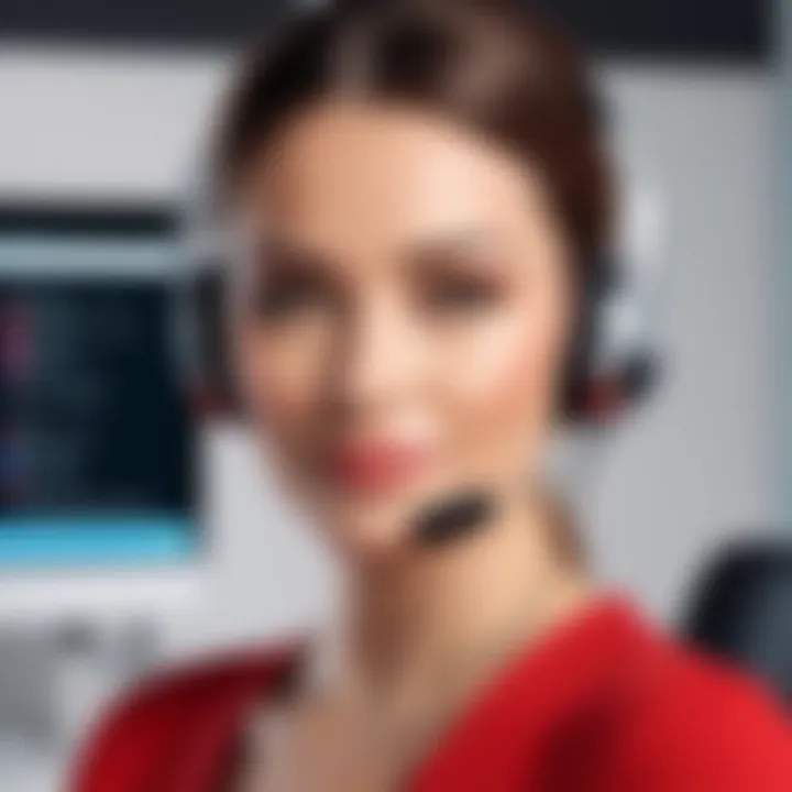 Customer support options available for Rosy Salon Software users