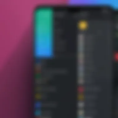 User Interface Comparison A user interface comparison of Slack and Google Chat