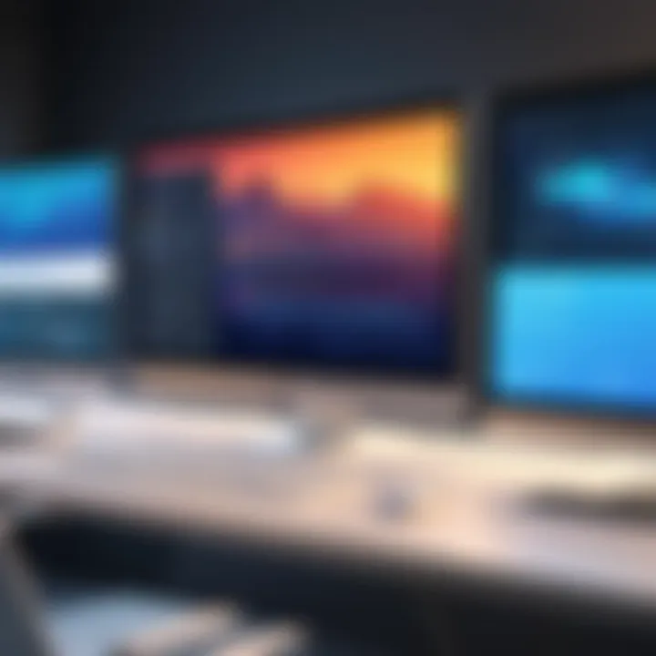Diverse software solutions showcased together