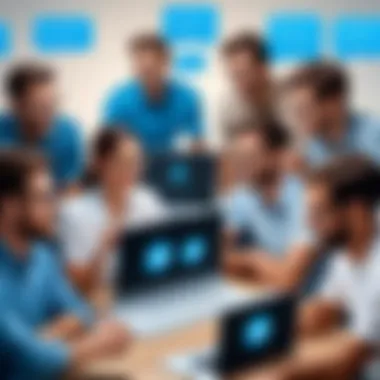 Engaging Group Chats on Telegram Dynamic group chat showcasing active discussions
