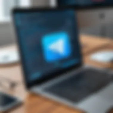 Privacy-Focused Messaging in Telegram Secure messaging interface highlighting privacy features