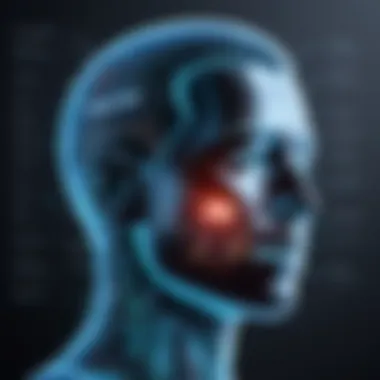 Voice Recognition Technology Technological interface showcasing voice recognition features