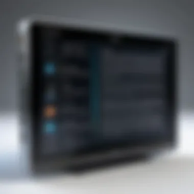 Modern Text-to-Speech Application Interface Illustration of a modern text-to-speech application interface