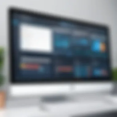 Overview of Scheduling Software Features Visual representation of website scheduling software dashboard