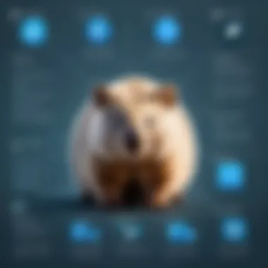 Key Features of Wombat Software Diagram showcasing the unique features of Wombat software