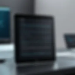 Dynamic digital form with signature feature highlighted