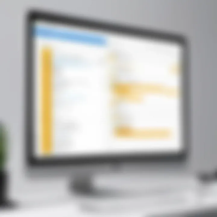 Kanban board interface in Outlook demonstrating task management features
