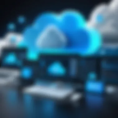 Exploring Azure Cloud Services Visual representation of Azure cloud services for file transfer