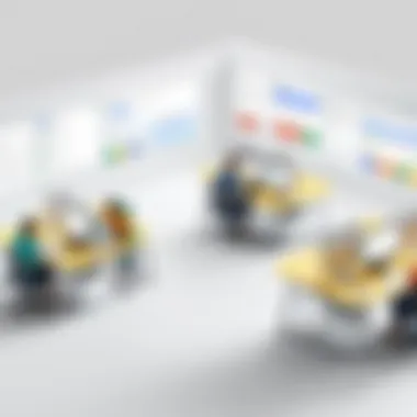 Understanding the Google Workspace Helpdesk Interface Visual representation of Google Workspace Helpdesk interface