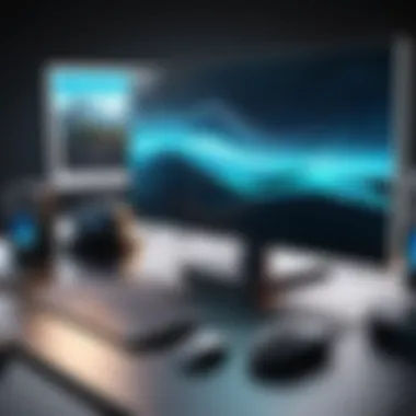 Achieving Clarity in Live Streaming Audio Visual representation of audio clarity