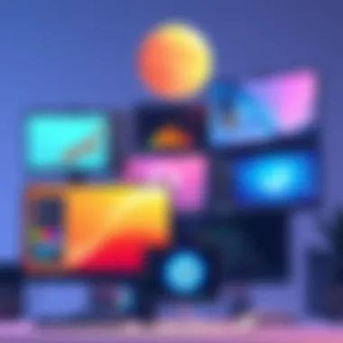 Diverse Animation Styles Using Editing Software Visual representation of different animation styles created using various software