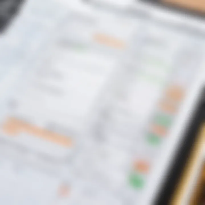 A close-up on a planner filled with organized assignments and deadlines.