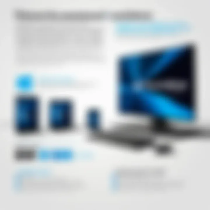Comparison chart of features and pricing