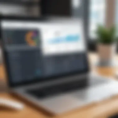 Insightful Dashboard for Invoice Management A digital dashboard showcasing invoice analytics
