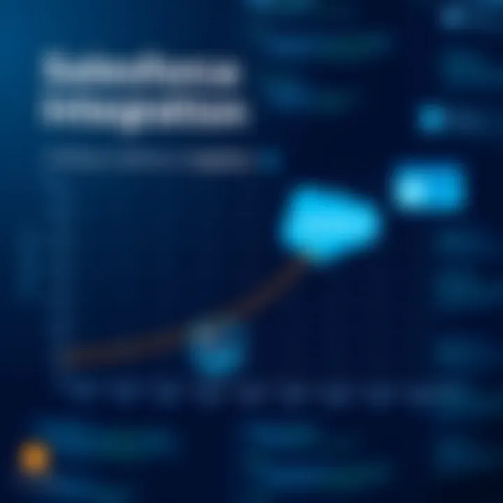 Graph illustrating challenges faced during Salesforce integration
