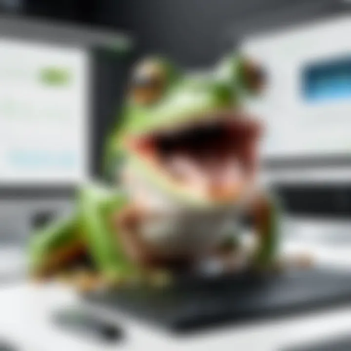 Screaming Frog user interface in action