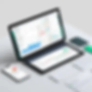 Expense Tracking Features in Spendee Chart illustrating expense tracking features in Spendee app