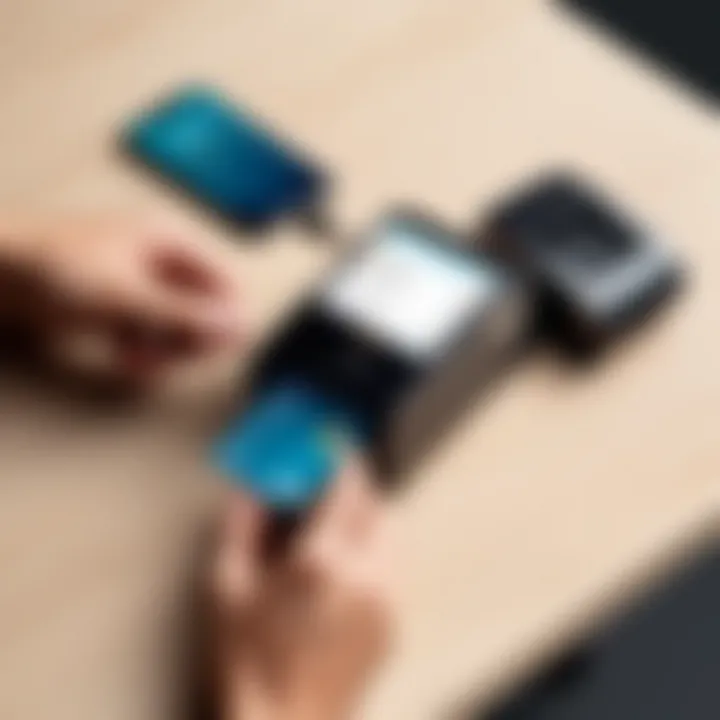 User experience feedback on the SumUp card reader interface