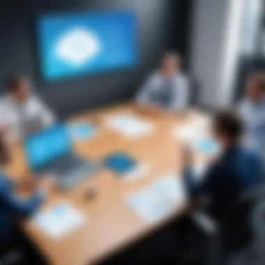 Strategic Compliance Discussion A team meeting focused on compliance strategy discussions