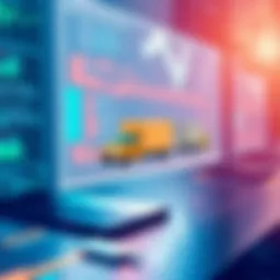 Innovative logistics technology interface