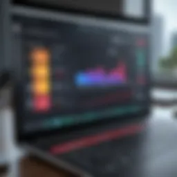 A visual representation of alert notifications on a digital dashboard