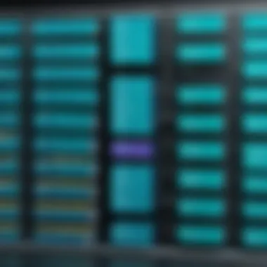 Diagram highlighting the structure of a matrix inventory management system