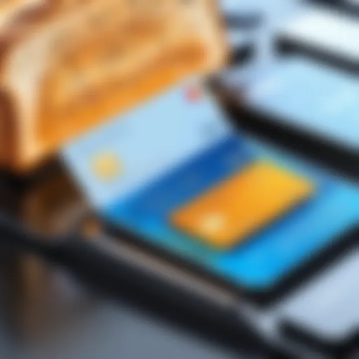 Illustration of integrated payment solutions within Toast Tab
