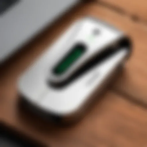 Trezor hardware wallet showcasing its sleek design