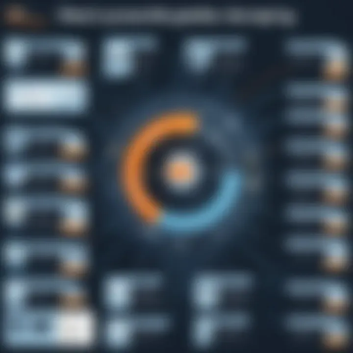 Infographic showing applications of lead scraping in various industries