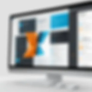 Exploring Foxit's Document Rotation Interface Illustration of Foxit software interface showcasing document rotation features